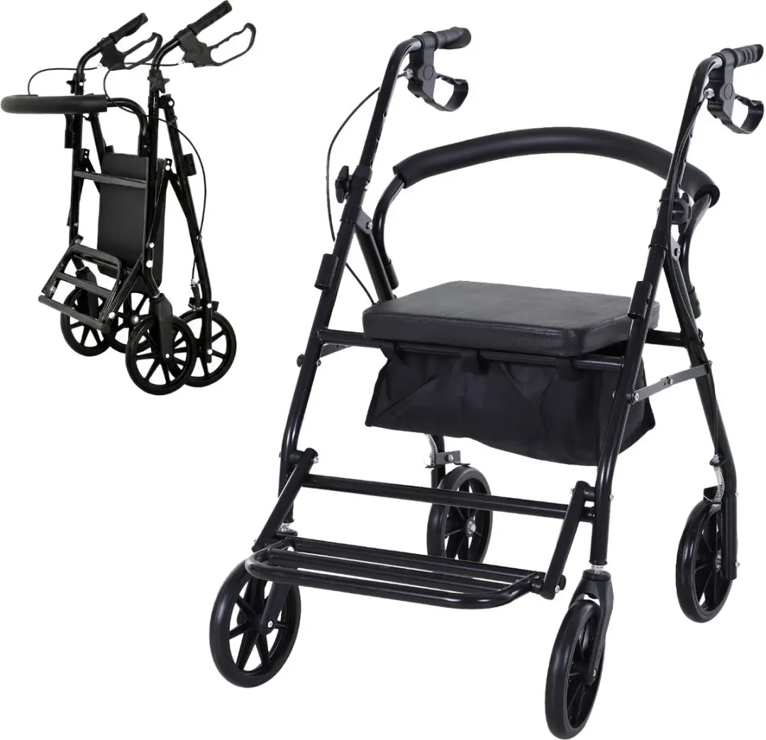HOMCOM 4-wielige rollator