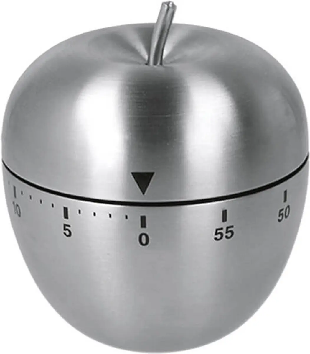 Metaltex Rvs Timer Appel 60 Minuten