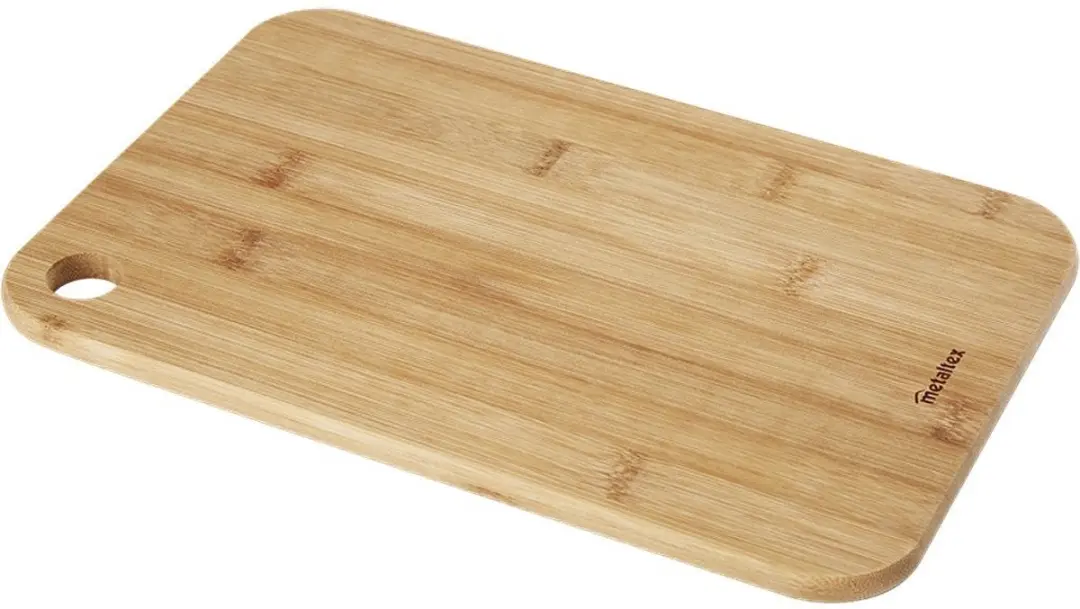 Metaltex Bamboe Snijplank 30x20cm - Blauw - afbeelding 2 van 3