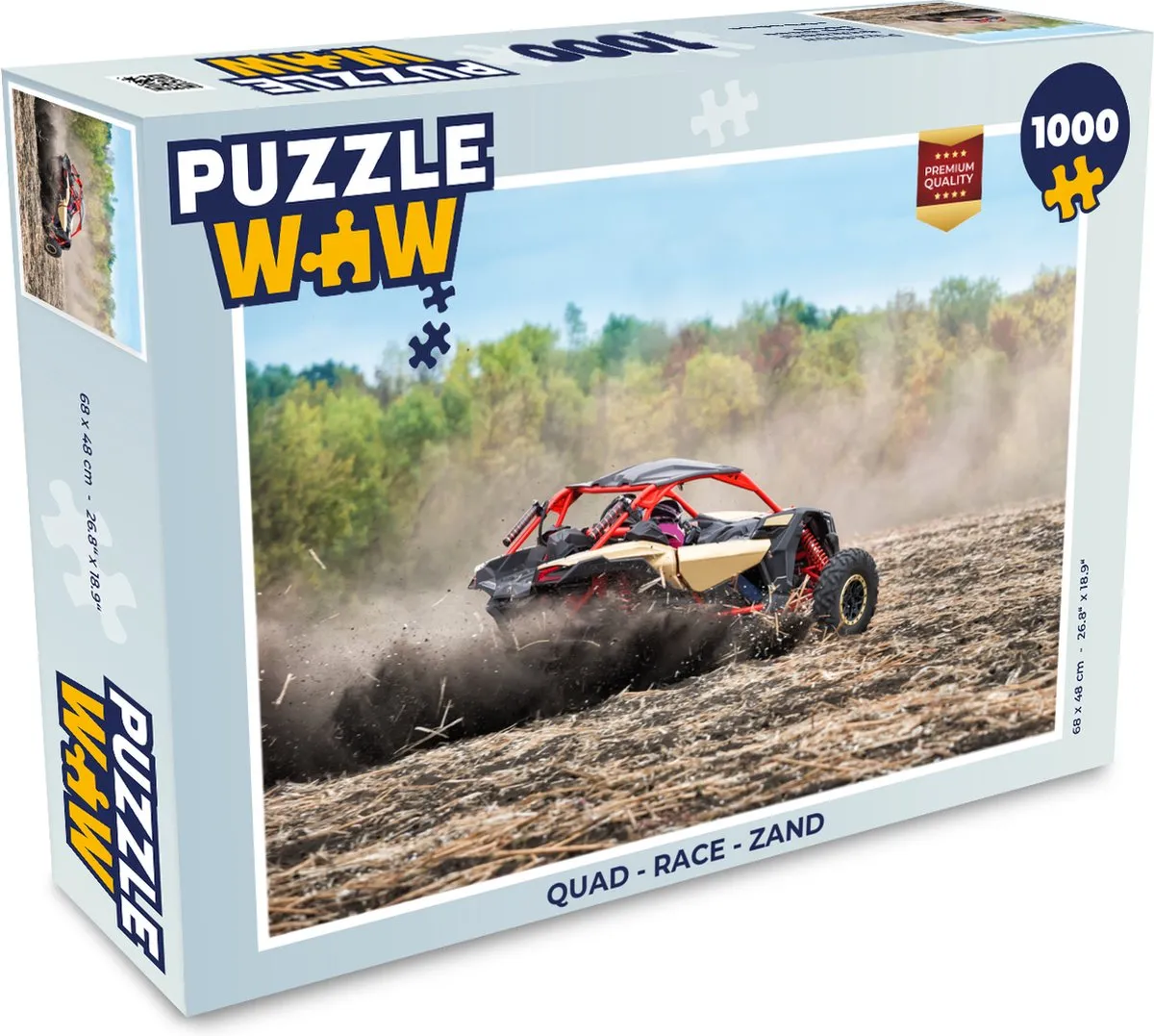 PuzzleWow Quad Race Legpuzzel 1000 Stuks