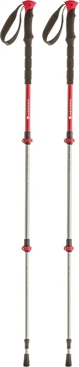 Ferrino Batura Wandelstokken 62-135cm - Zilver - afbeelding 5 van 6