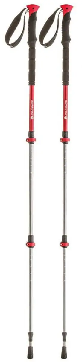 Ferrino Batura Wandelstokken 62-135cm - Zilver - afbeelding 2 van 6