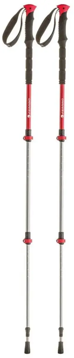 Ferrino Batura Wandelstokken 62-135cm - Zilver - afbeelding 3 van 6