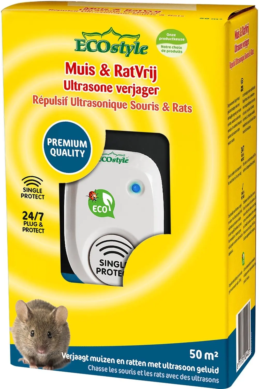 ECOstyle Mouse & Rat Free 50m² Verjager