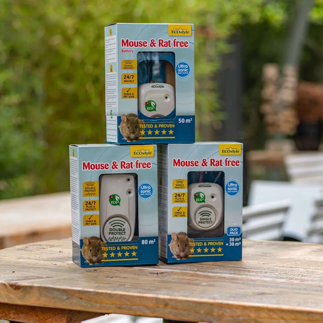 ECOstyle Mouse & Rat Free 50m² Verjager - afbeelding 3 van 6