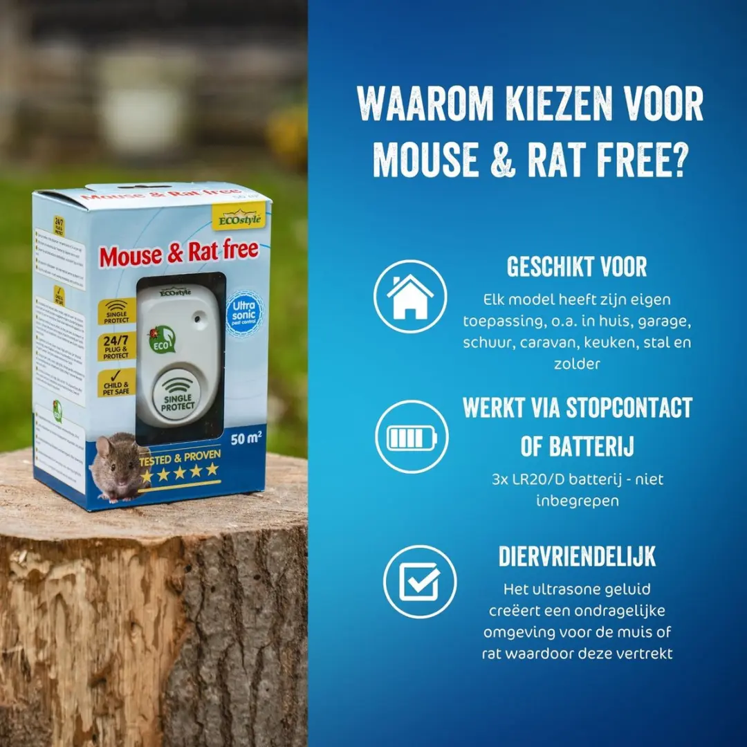 ECOstyle Mouse & Rat Free 110m² Duopack - afbeelding 5 van 6