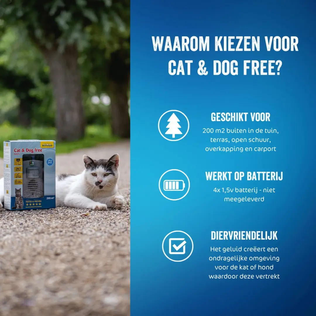 ECOstyle Cat & Dog Free 200m² - 12m Bereik - afbeelding 6 van 6