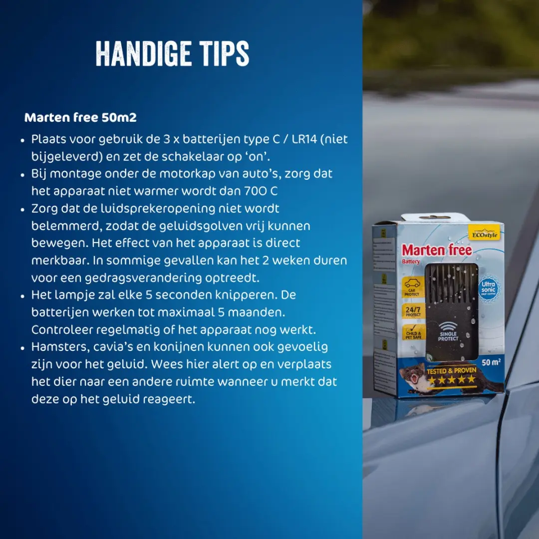 ECOstyle Marten Free 200 Tegen Marters 200ml - afbeelding 6 van 6