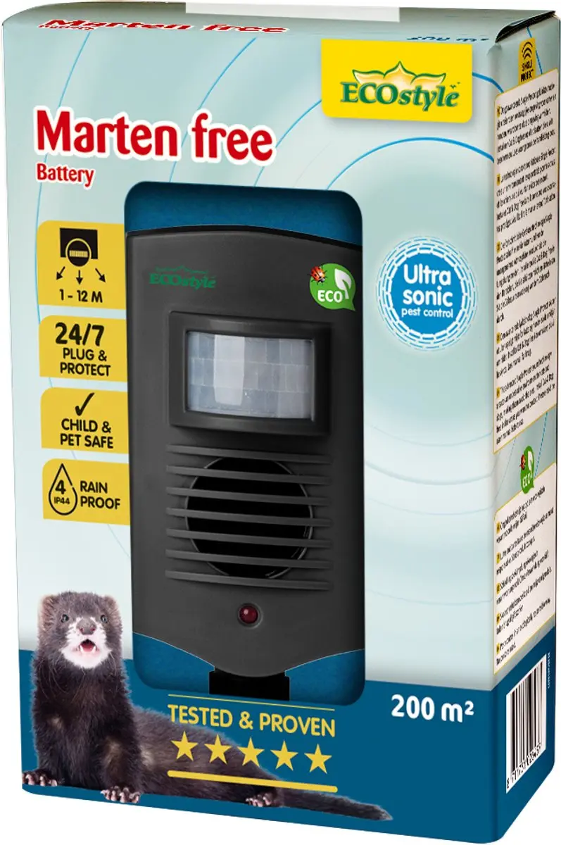 ECOstyle Marten Free 200 Tegen Marters 200ml