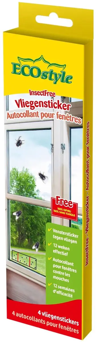 ECOstyle Vliegensticker 4 Stuks - afbeelding 4 van 4