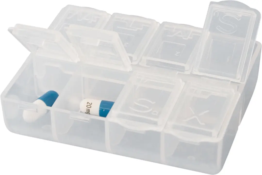 Travelsafe Pillendoos 2 Stuks