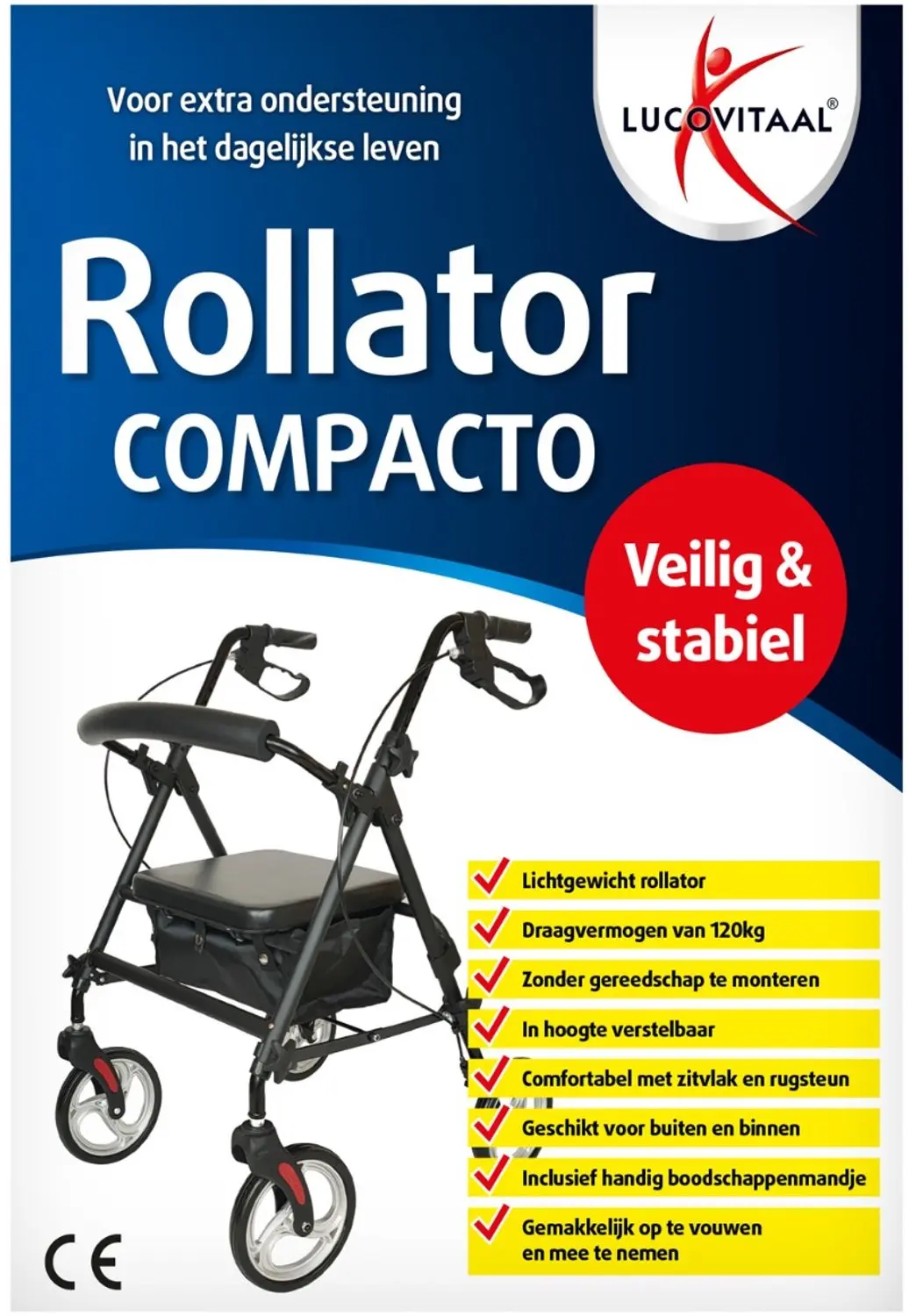 Lucovitaal Rollator Compacto