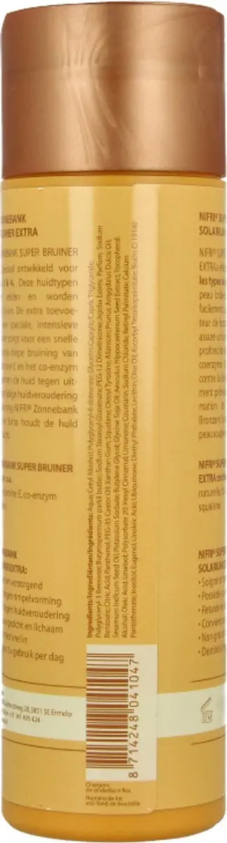 Nifri Zonnebank Super Bruin 3&4 200ml - afbeelding 3 van 6