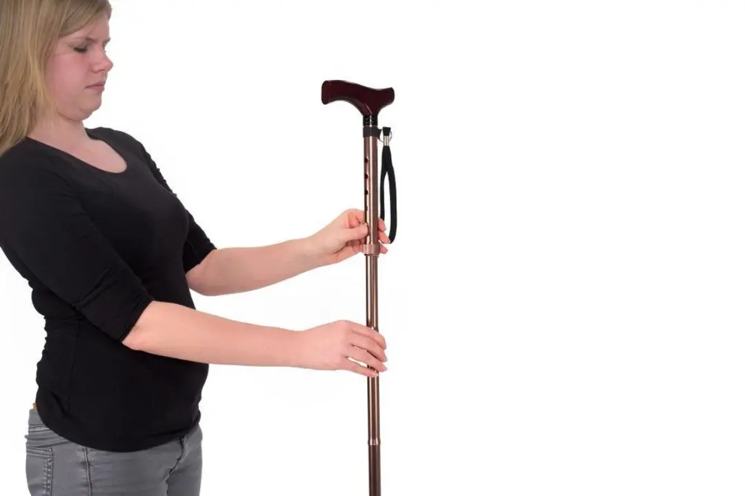 Vitility Wandelstok Opvouwbaar Brons - afbeelding 2 van 6