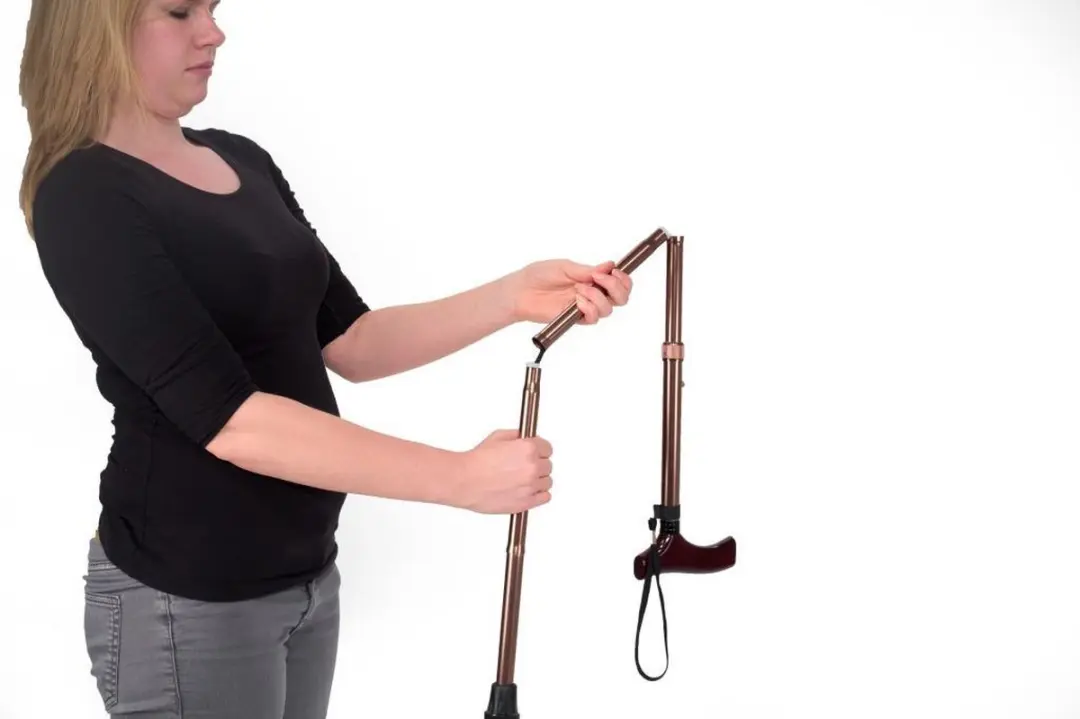 Vitility Wandelstok Opvouwbaar Brons - afbeelding 3 van 6