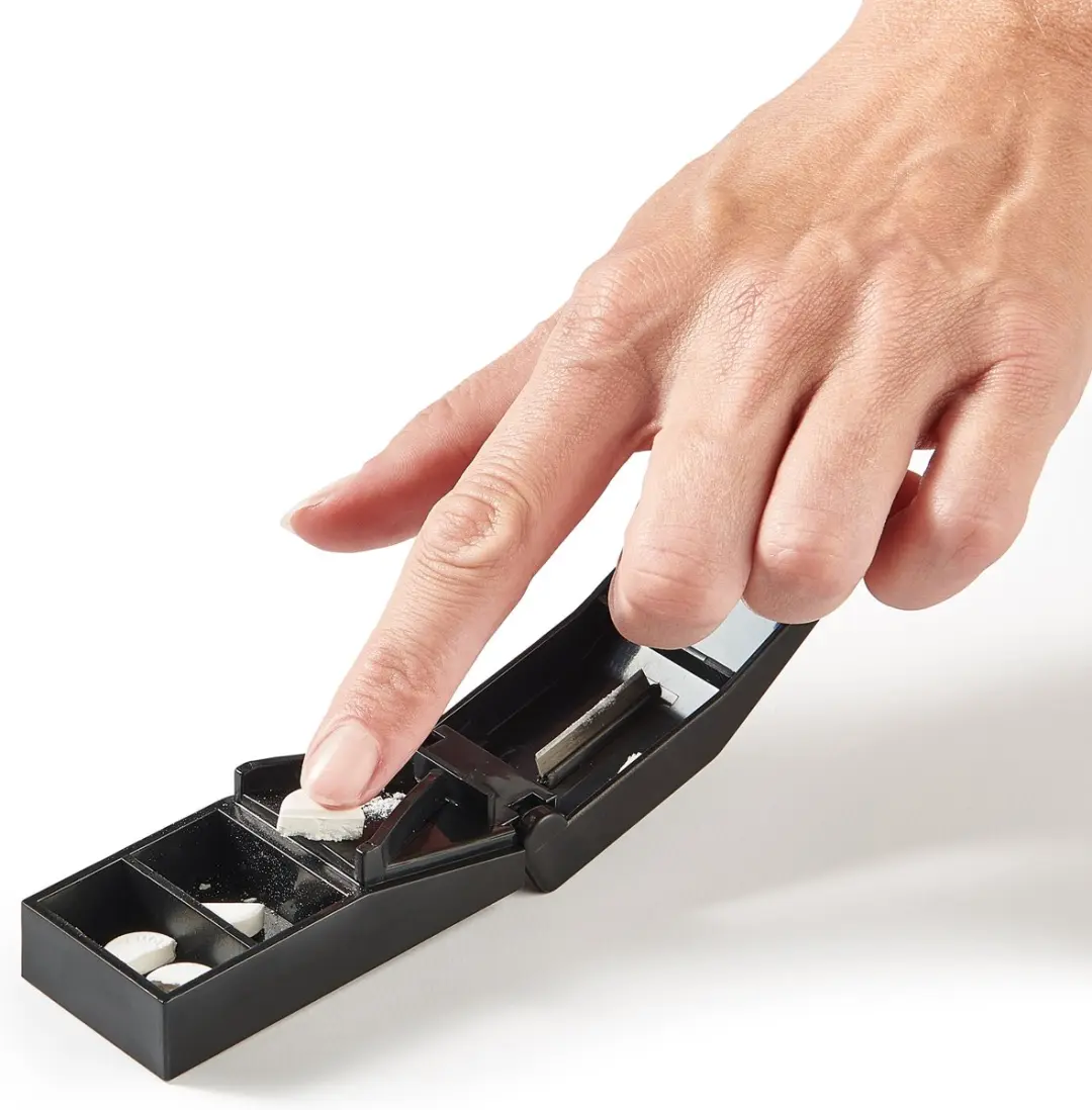 Vitility Tabletsplijter - Zwart - afbeelding 5 van 6