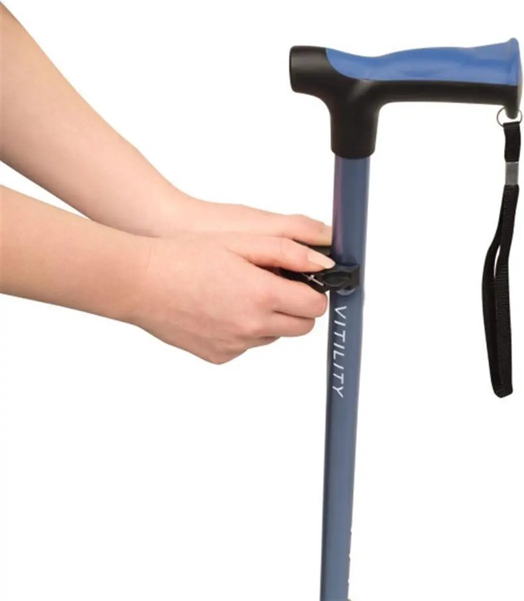 Vitility Wandelstokhouder - Zwart - afbeelding 2 van 6