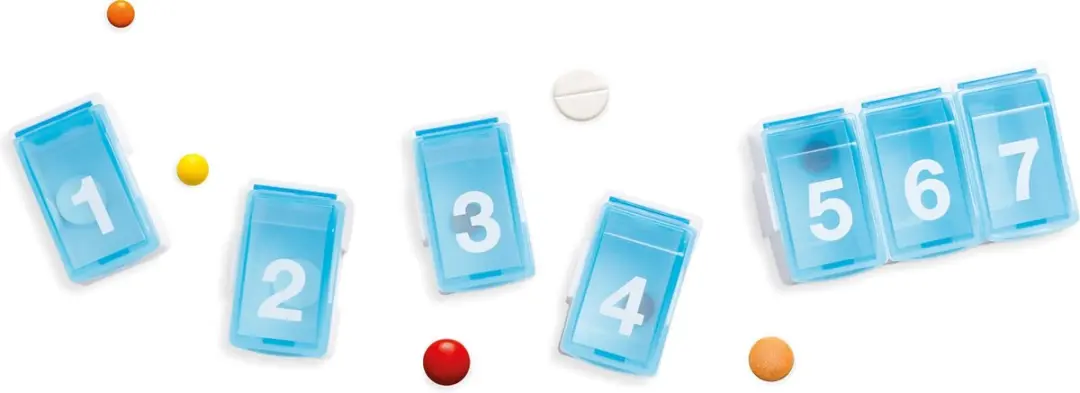 Vitility Medicijndoos 1 Stuks - Zwart - afbeelding 5 van 6