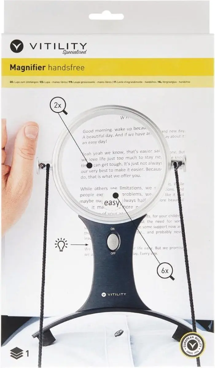 Vitility Vergrootglas Handsfree - afbeelding 3 van 6