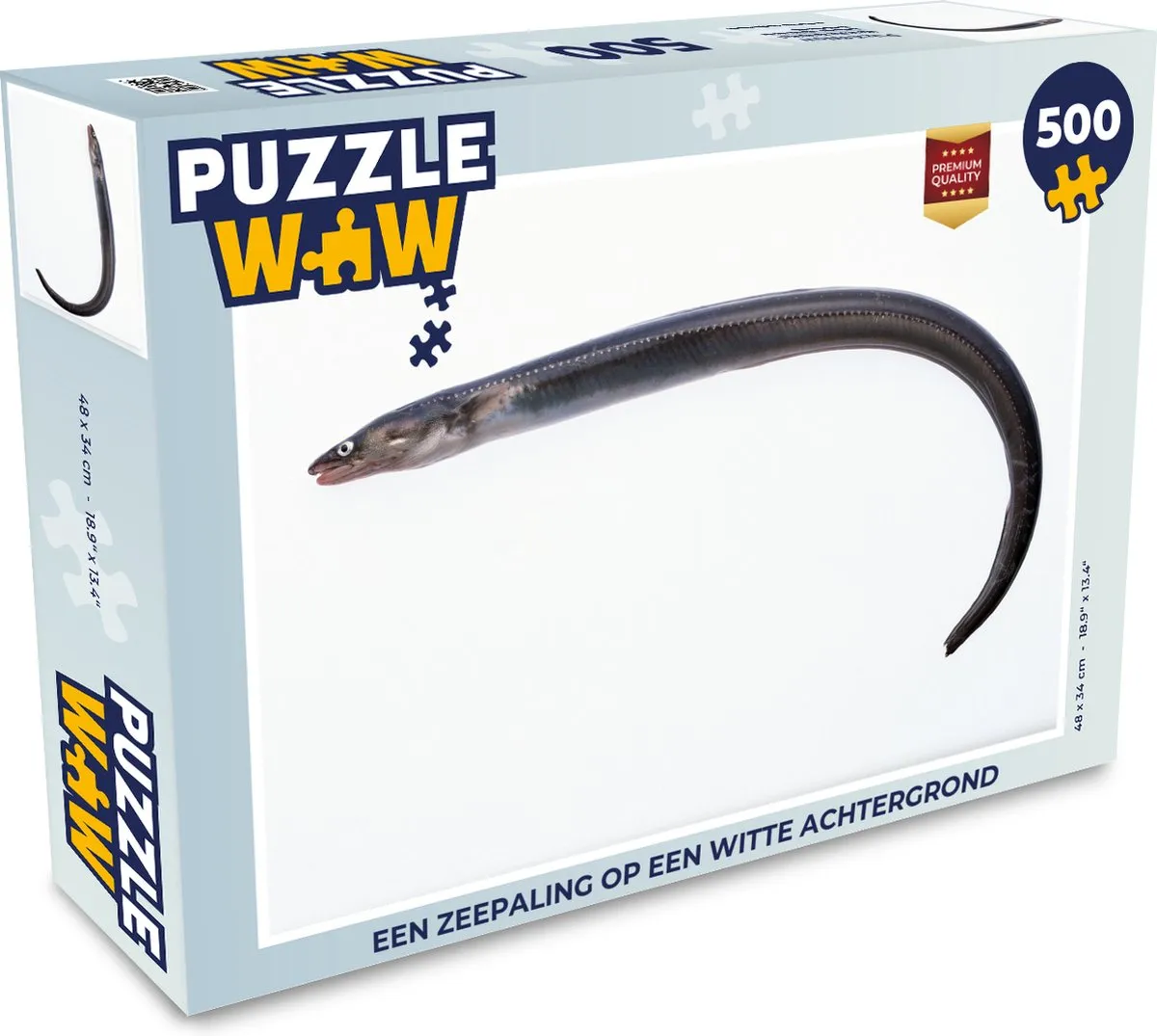 PuzzleWow Legpuzzel Een zeepaling 500 Stuks