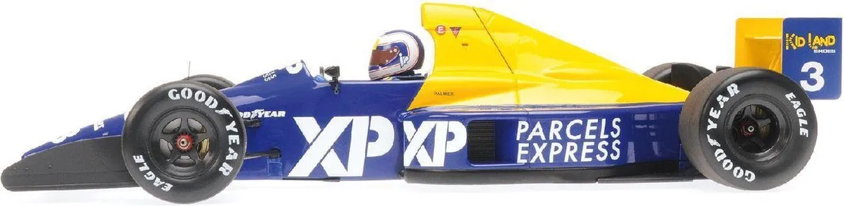 Formule 1 Tyrrell Ford 018 #3 French GP 1989 - 1:18 Minichamps