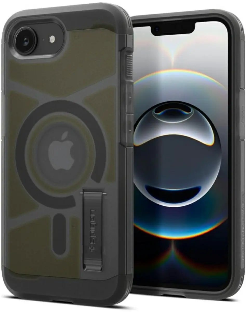 Spigen Tough Armor iPhone 16 Hoesje - Zwart - afbeelding 2 van 6