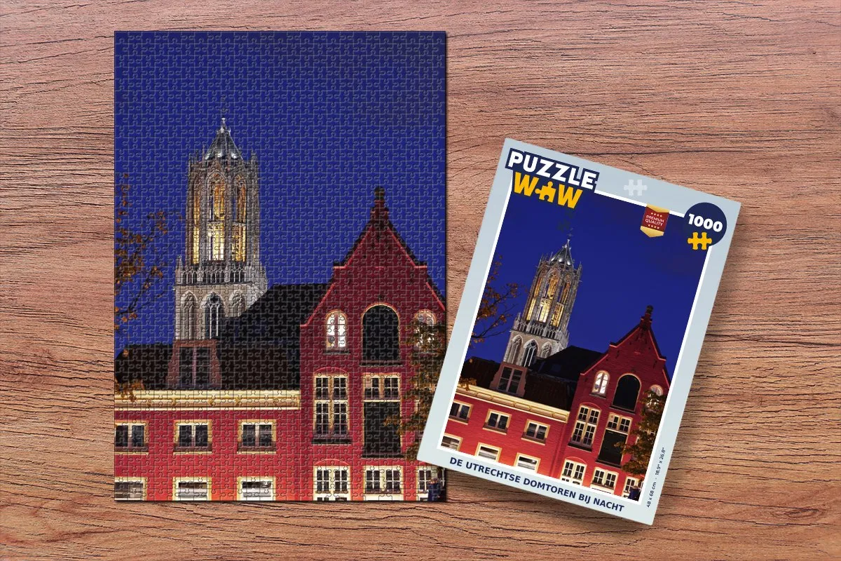 PuzzleWow Domtoren Legpuzzel 1000 Stuks