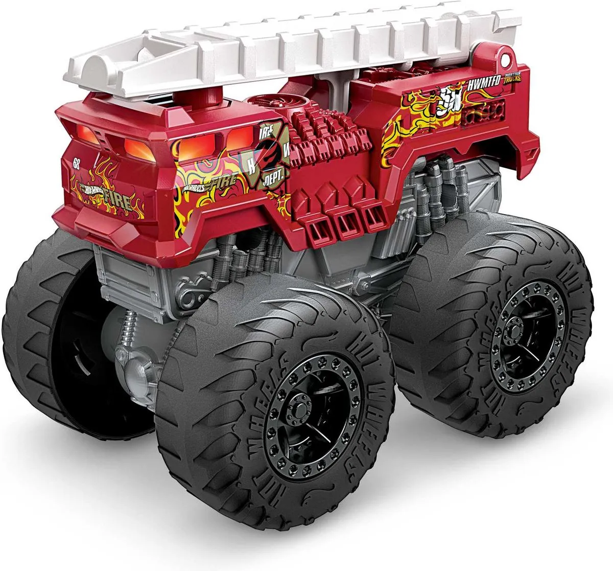 Hot Wheels Monster Truck 5 Alarm 1:43