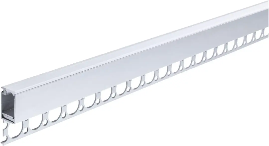 Paulmann 78404 LumiTiles Inbouwprofiel LED-strip 1m - Aluminium - afbeelding 3 van 3