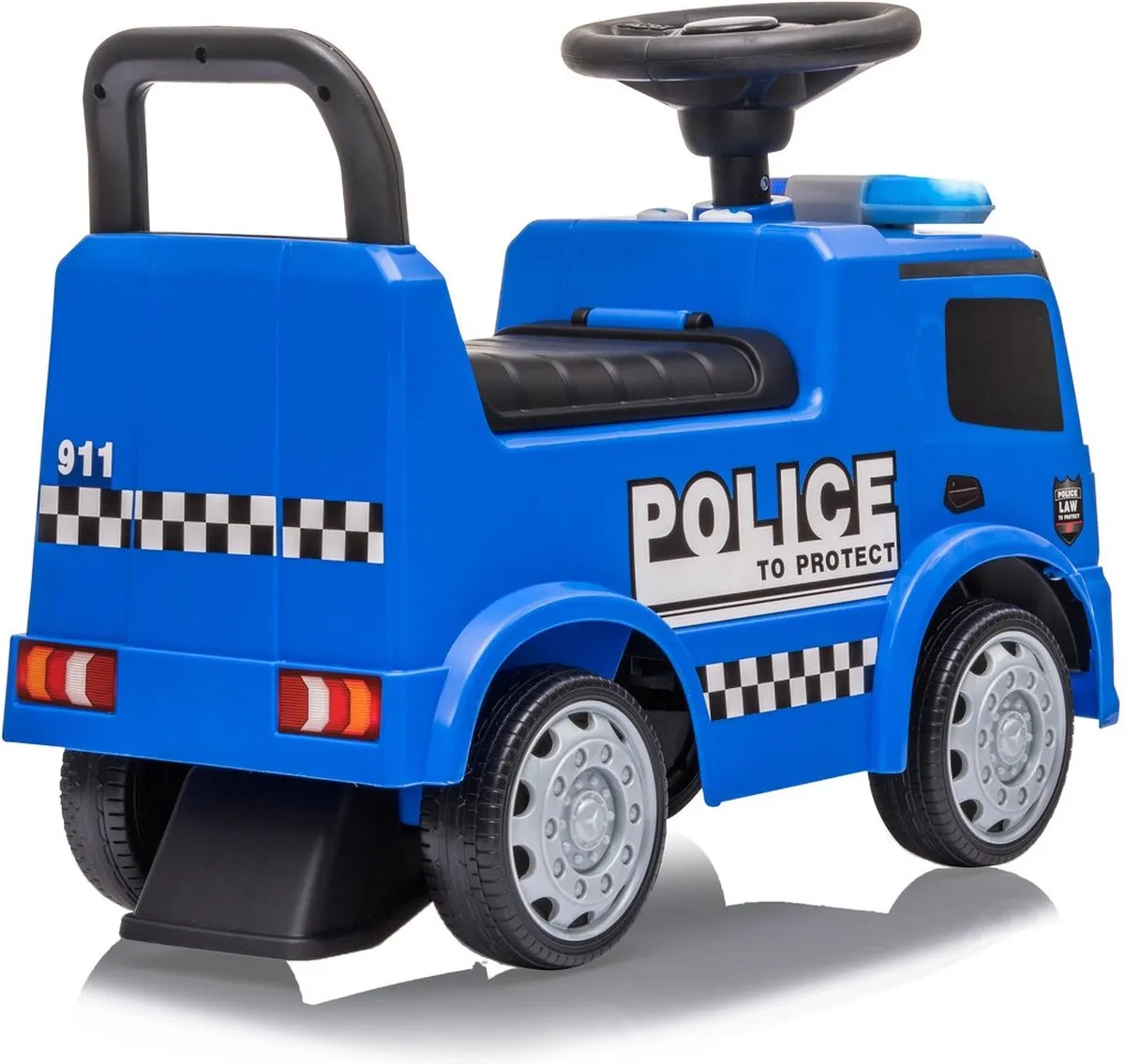 Mercedes-Benz Loopauto Politiewagen 460475 - Zwart