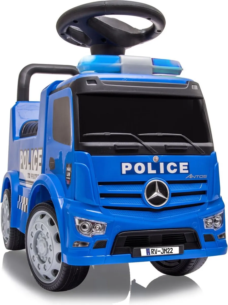 Mercedes-Benz Loopauto Politiewagen 460475 - Zwart