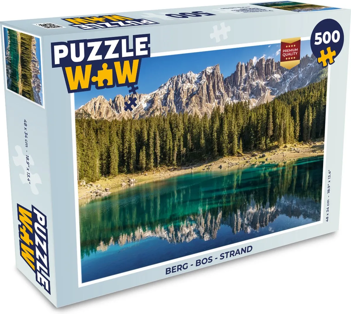 PuzzleWow Legpuzzel 500 Stuks