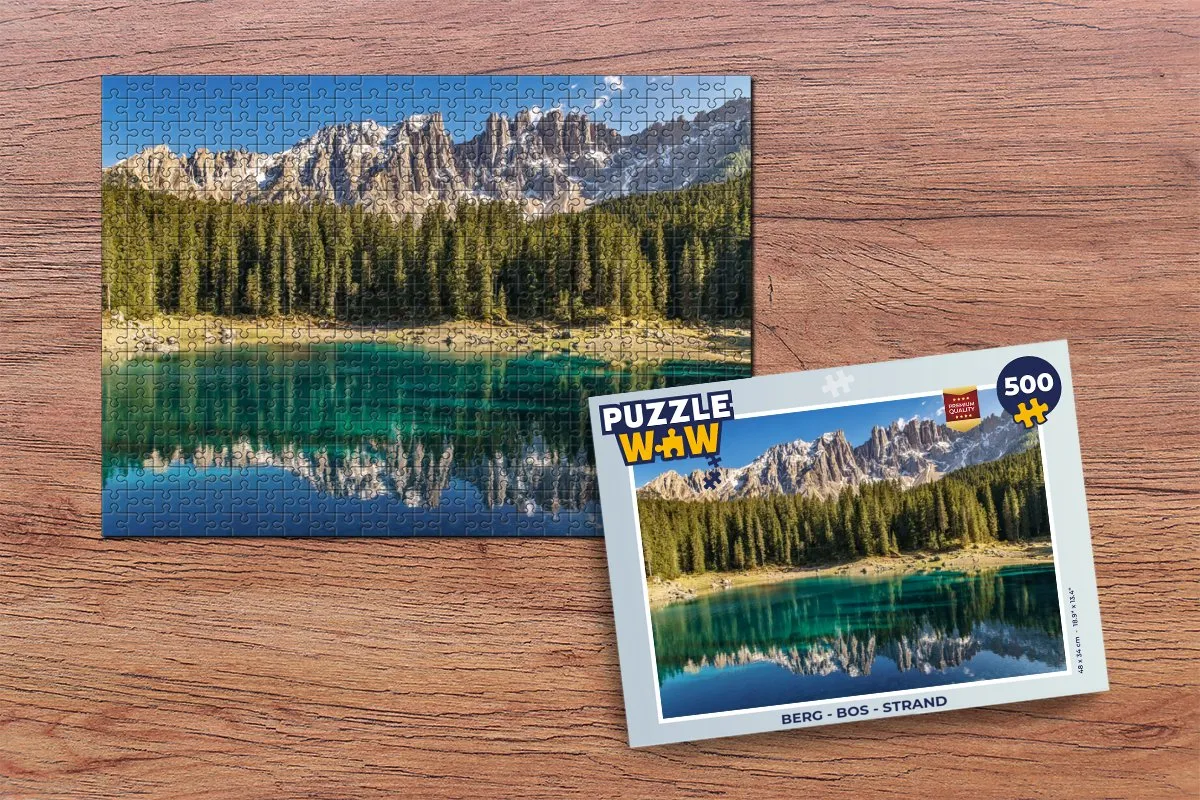 PuzzleWow Legpuzzel 500 Stuks - Multicolor
