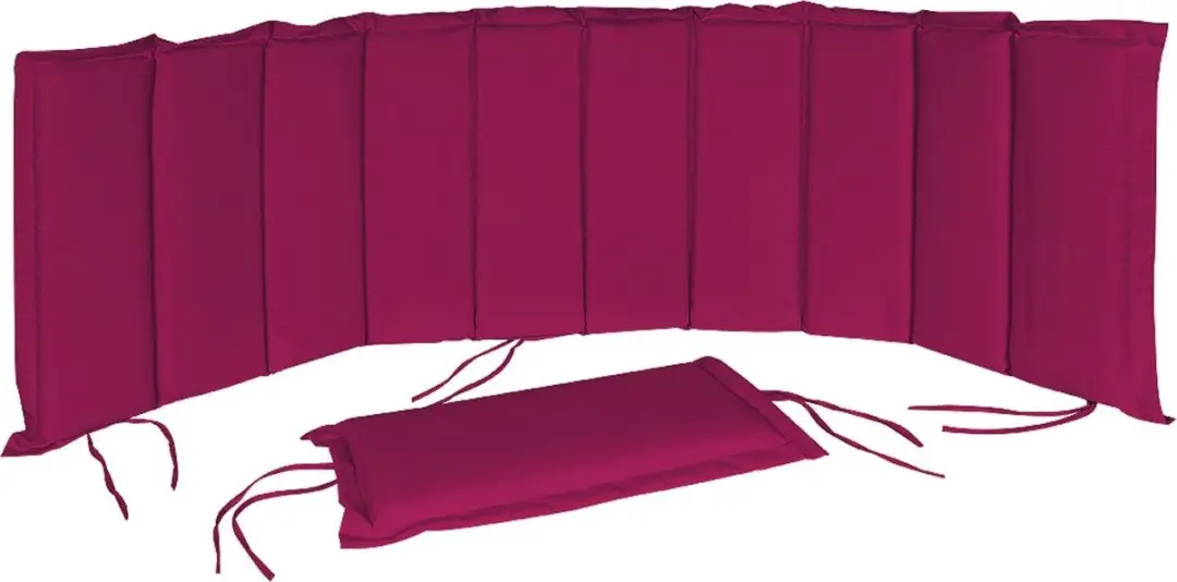 Deuba Ligbedkussen Rood 183x56x7cm