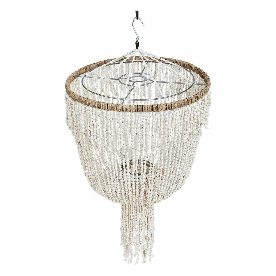 Loberon Trétudans Lampenkap - 40cm - Crème - afbeelding 3 van 6