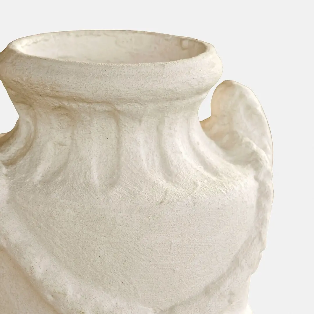Loberon Chaverny Sierpot 14cm - Antiekwit - afbeelding 4 van 4