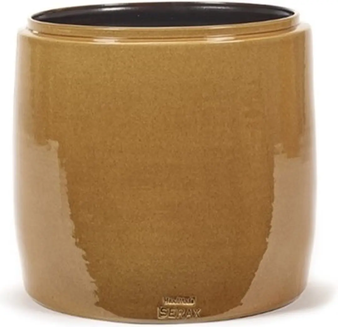 Serax Bloempot Geel D 26 cm H 26 cm