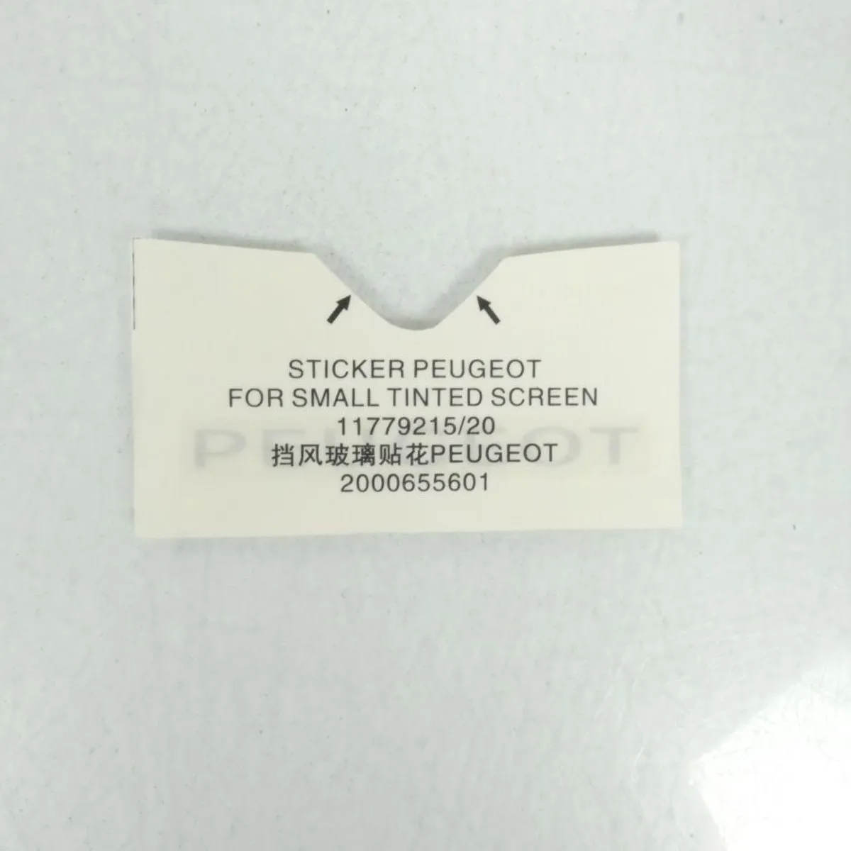 Peugeot 50 Streetzone Embleemsticker Multicolor