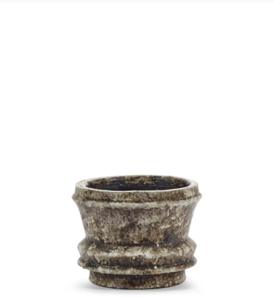 Serax Bloempot Mesa Kelly Wearstler Bruin D 25 cm H 20 cm