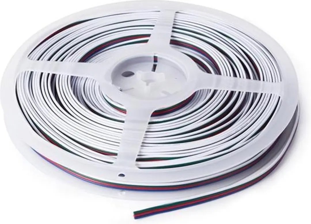 Velleman RGB-Kabel voor LED-strips 4-aderig 25m