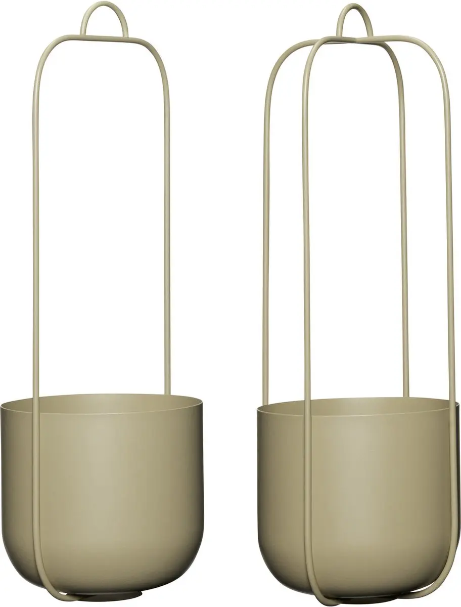 Hübsch Lotus Plantenhangers Set 2 Stuks