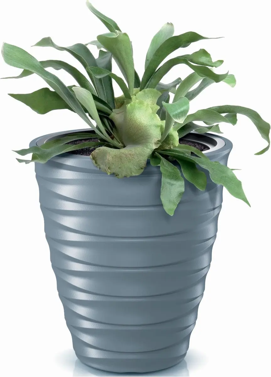 Prosperplast Freeze Bloempot Ø38cm Lichtgrijs - afbeelding 3 van 3