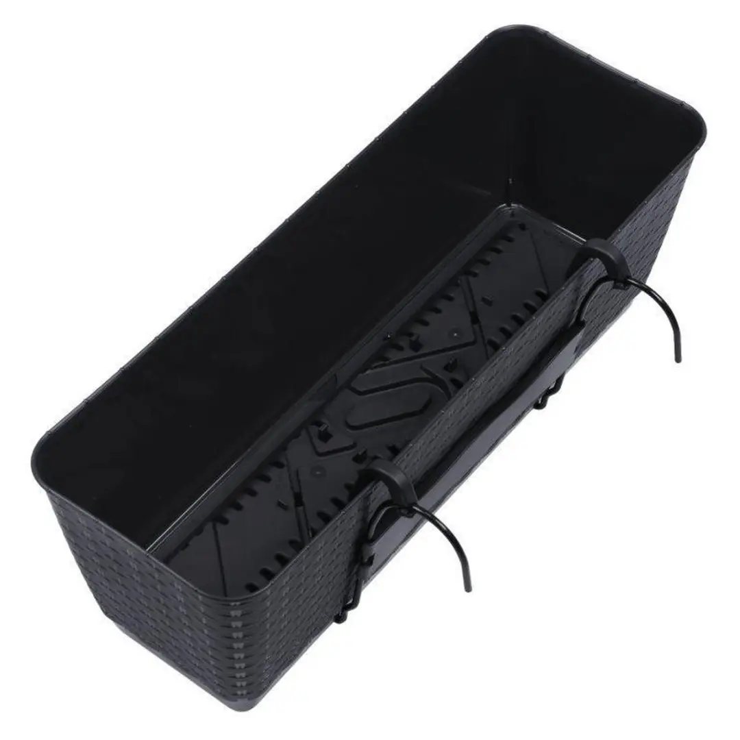 Prosperplast Ratolla Balkondoos 39x16x14,5cm Antraciet - afbeelding 3 van 5