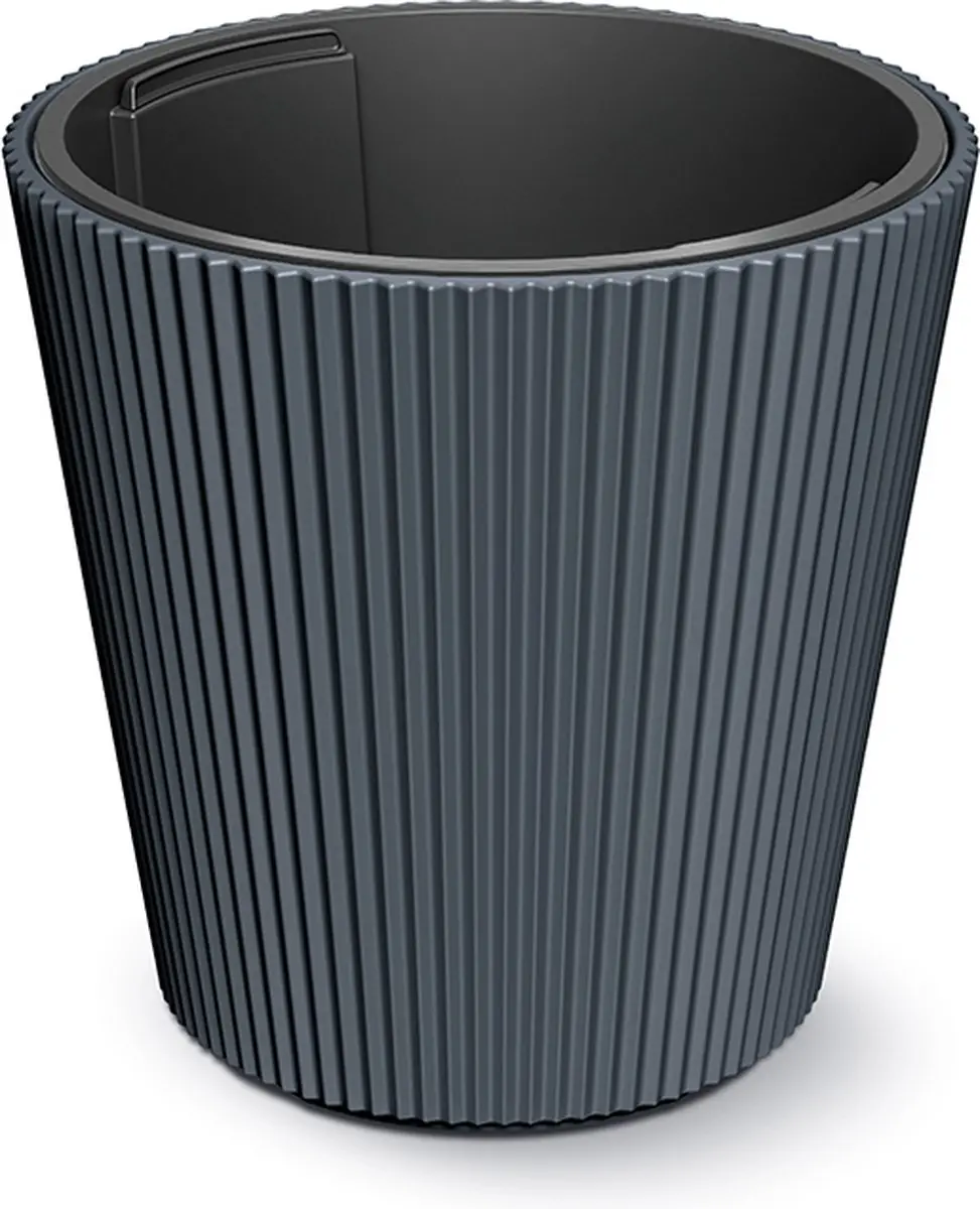 Bloempot Rond Milly 35cm ANTRACIET Prosperplast