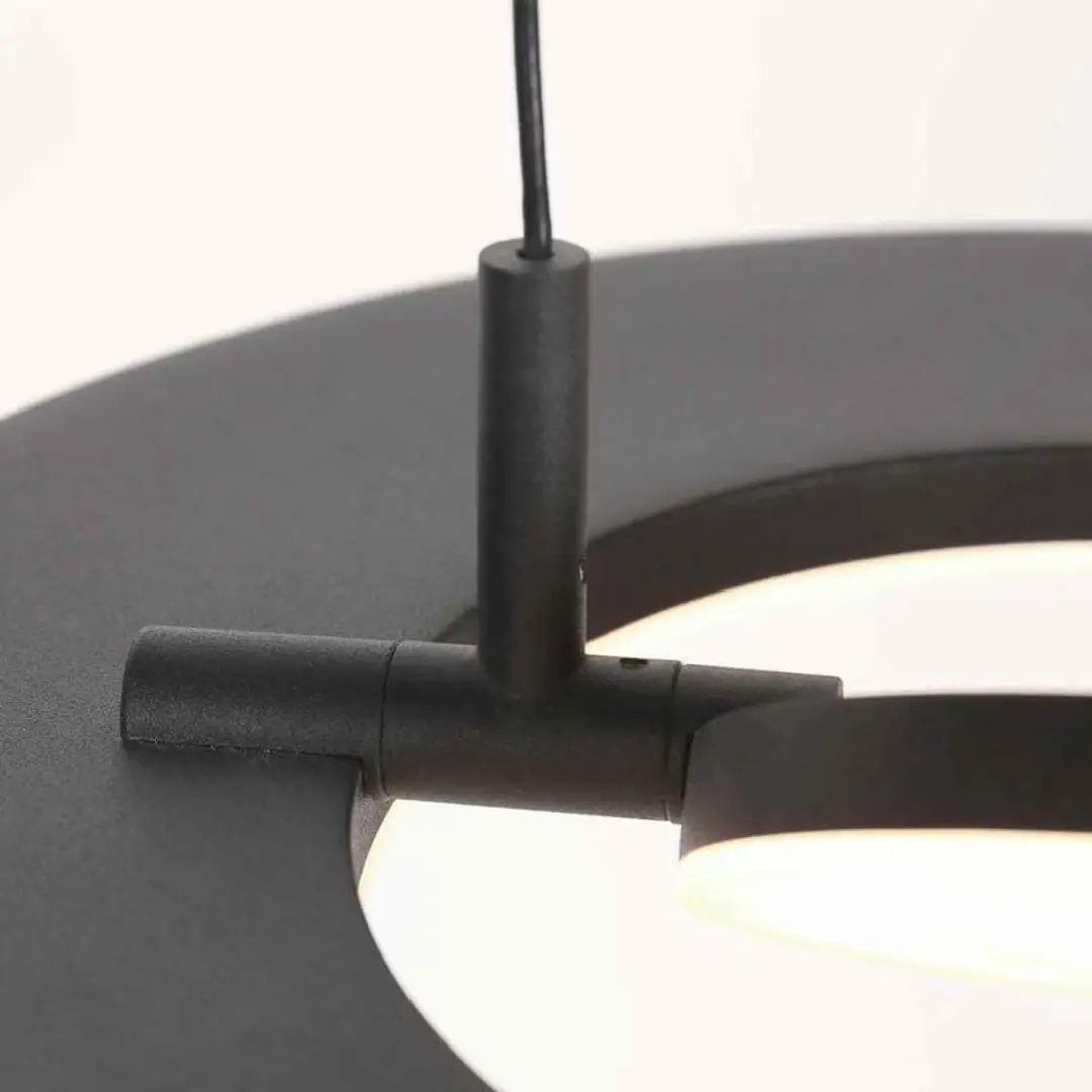 Steinhauer Soleil 4140ZW Hanglamp - 2x30W 2700K Zwart - afbeelding 6 van 6