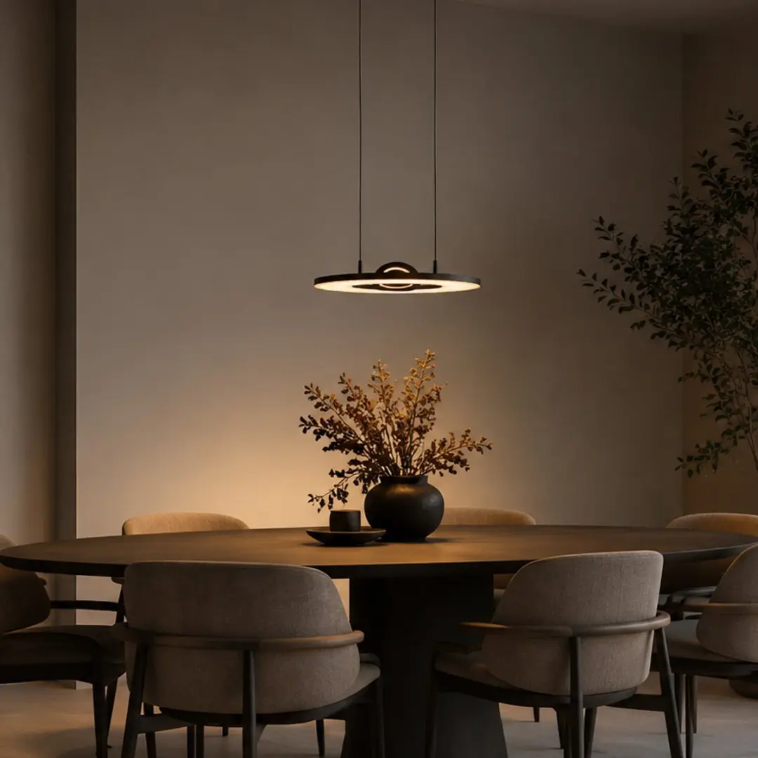 Steinhauer Soleil 4140ZW Hanglamp - 2x30W 2700K Zwart - afbeelding 4 van 6