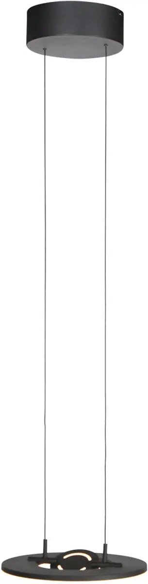 Steinhauer Soleil 4140ZW Hanglamp - 2x30W 2700K Zwart - afbeelding 2 van 6