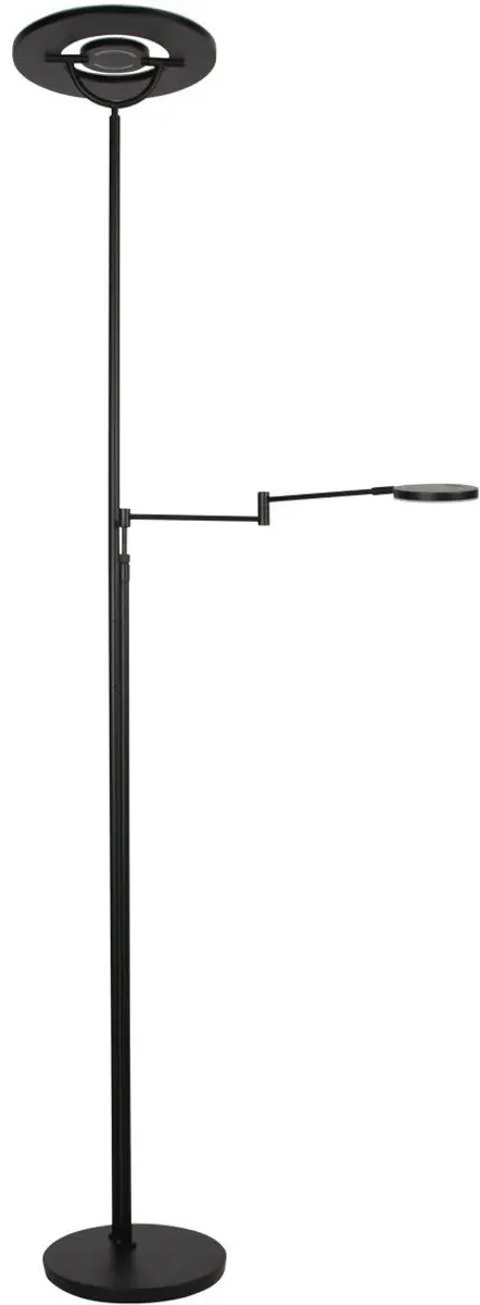 Steinhauer Soleil2 Vloerlamp 40W - Zwart - afbeelding 2 van 6