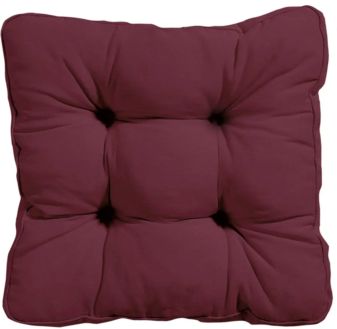 Florance kussen ca.47x47cm Panama bordeaux
