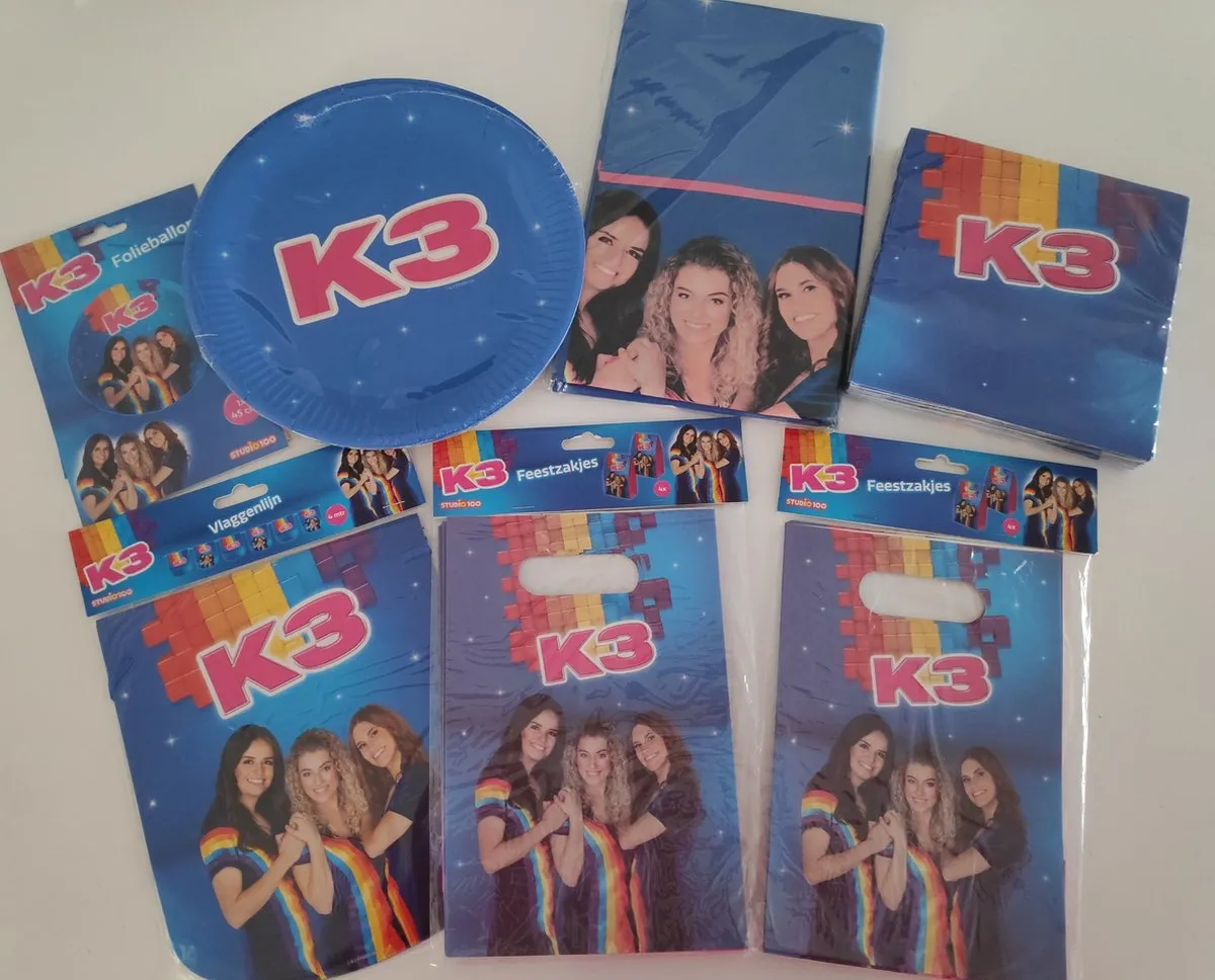 K3 Feestpakket Donkerblauw
